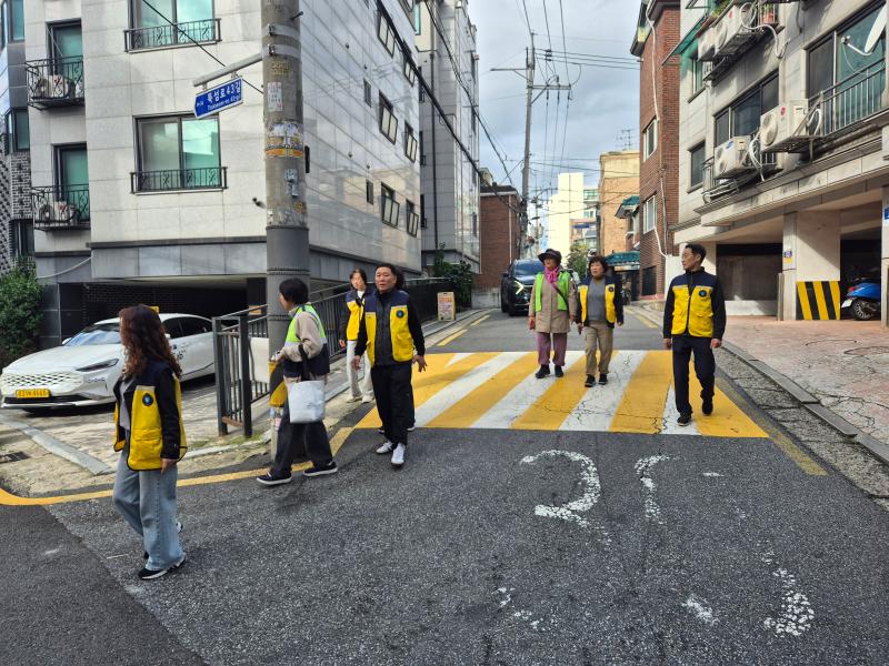 [자양1동] 10월 자율방재단 예찰 활동